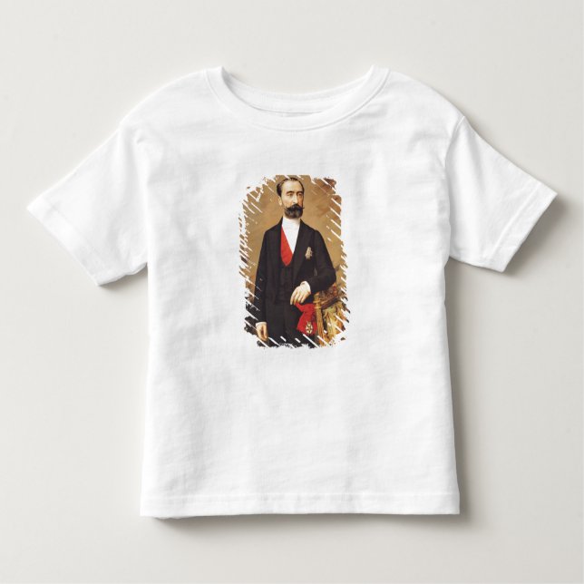 Portrait of Marie Francois Sadi Carnot  1887 Toddler T-Shirt (Front)