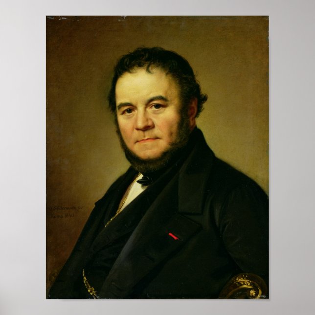 Portrait of Marie Henri Beyle, known as Poster (Front)