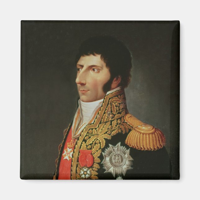 Portrait of Marshal Charles Jean Bernadotte Magnet (Front)