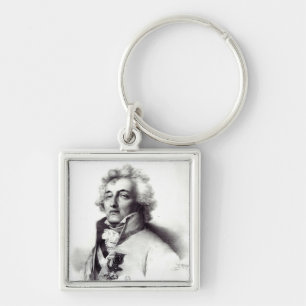 Portrait of Marshal Charles-Joseph  Prince Key Ring