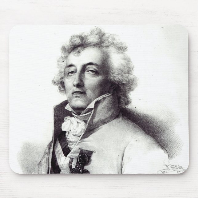 Portrait of Marshal Charles-Joseph  Prince Mouse Pad (Front)