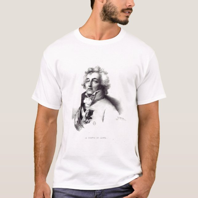 Portrait of Marshal Charles-Joseph  Prince T-Shirt (Front)