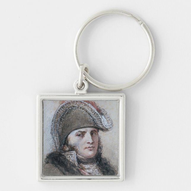 Portrait of Marshal Davout, Prince d'Echmuhl Key Ring (Front)