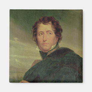 Portrait of Marshal Jean de Dieu Nicolas Soult Magnet