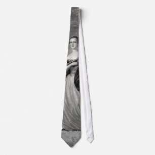 "Portrait of Martha Washington" tie