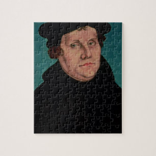 Portrait of Martin Luther, 1529 Jigsaw Puzzle