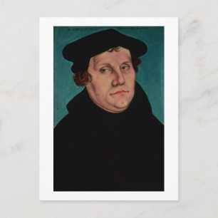 Portrait of Martin Luther, 1529 Postcard