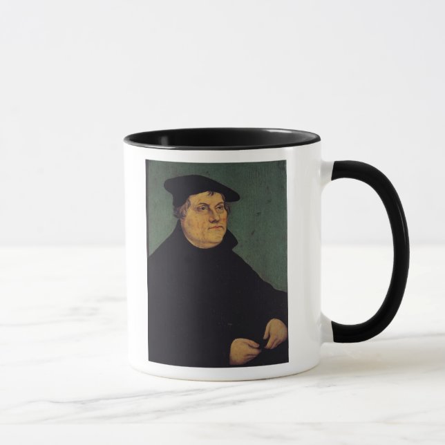 Portrait of Martin Luther  1543 Mug (Right)