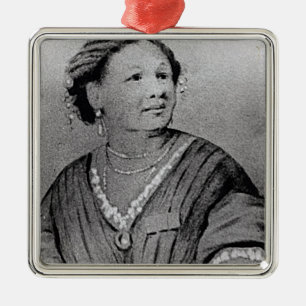 Portrait of Mary Seacole Metal Tree Decoration