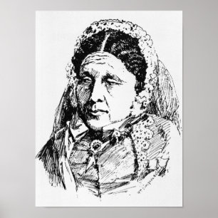 Portrait of Mary Seacole Poster