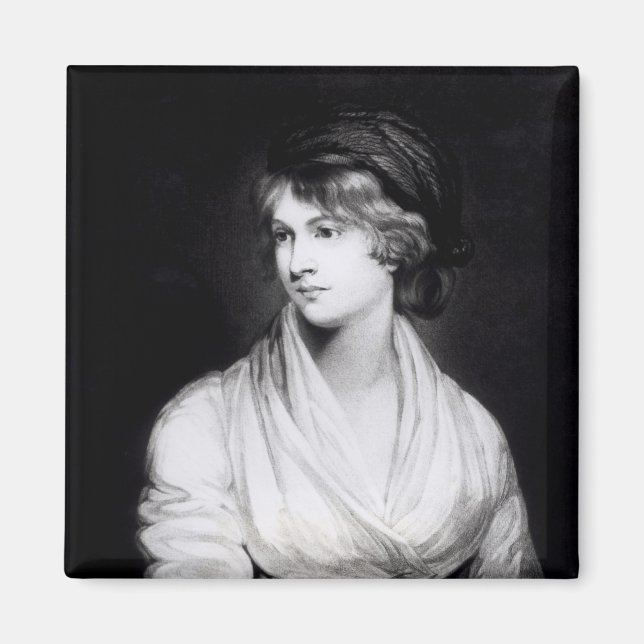 Portrait of Mary Wollstonecraft Godwin Magnet (Front)