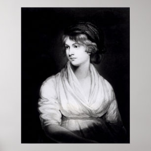 Portrait of Mary Wollstonecraft Godwin Poster
