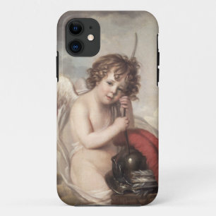 Portrait of Master Oswald Fawcett as Cupid (oil on iPhone 11 Case