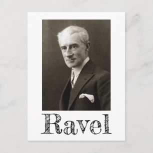 Portrait of Maurice Ravel (c. 1925) Postcard