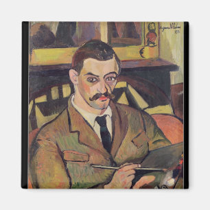 Portrait of Maurice Utrillo 1921 Magnet
