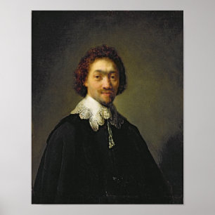 Portrait of Maurits Huygens, 1632 Poster