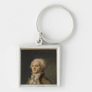 Portrait of Maximilien de Robespierre Key Ring