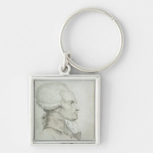 Portrait of Maximilien de Robespierre Key Ring