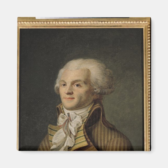 Portrait of Maximilien de Robespierre Magnet (Front)
