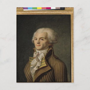 Portrait of Maximilien de Robespierre Postcard