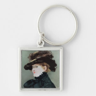 Portrait of Mery Laurent 1882 Key Ring