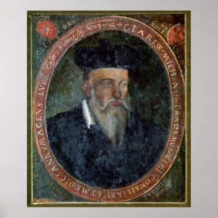 Portrait of Michel de Nostradame Poster
