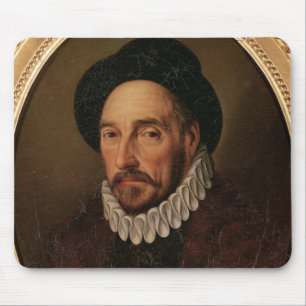 Portrait of Michel Eyquem de Montaigne Mouse Pad