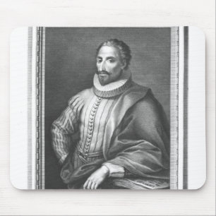 Portrait of Miguel de Cervantes Saavedra Mouse Pad