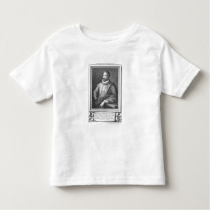 Portrait of Miguel de Cervantes Saavedra Toddler T-Shirt