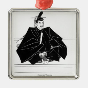 Portrait of Minamoto Yoritomo Metal Ornament