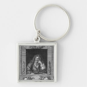 Portrait of Moliere Key Ring