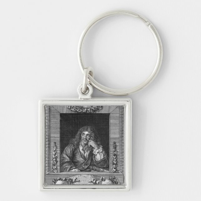 Portrait of Moliere Key Ring (Front)