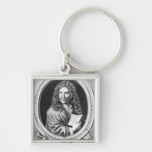 Portrait of Moliere Key Ring