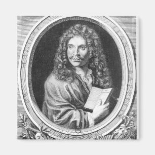 Portrait of Moliere Magnet