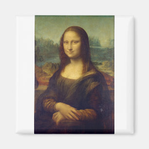 Portrait of Mona Lisa del Giocondo by Leonardo da Magnet
