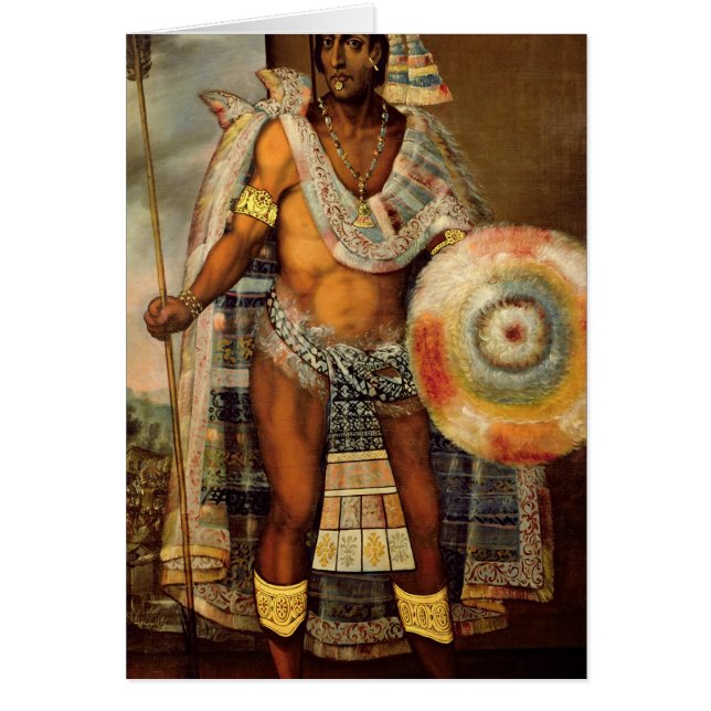 Portrait of Montezuma II (Front)