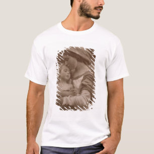 Portrait of mother and child (sepia photo) T-Shirt