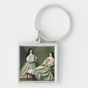 Portrait of Mother Catherine-Agnes Key Ring