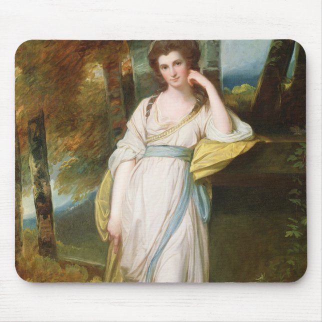 Portrait of Mrs. Henry Maxwell Mouse Pad (Front)