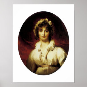 Portrait of Mrs Robert Burne-Jones Poster