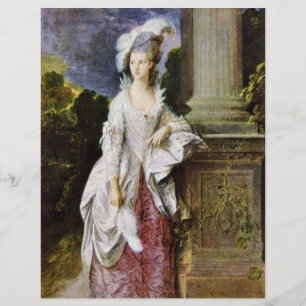 Portrait Of Mrs. Thomas Graham By Thomas Gainsboro