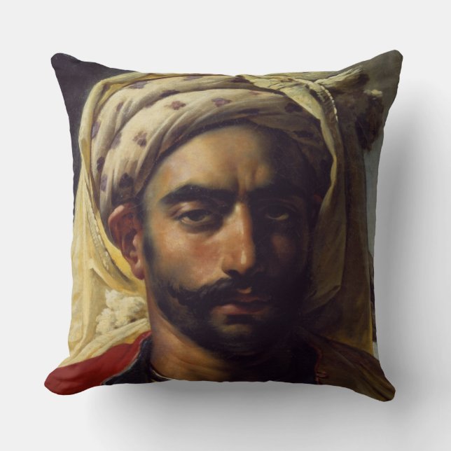 Portrait of Mustapha Cushion (Front)