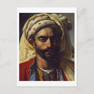 Portrait of Mustapha Postcard