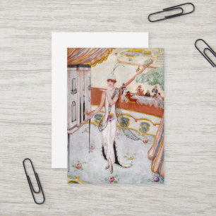 Portrait of My Sister, Carrie W. Stettheimer Business Card