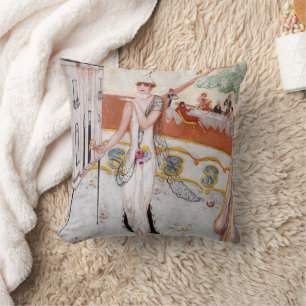 Portrait of My Sister, Carrie W. Stettheimer Cushion