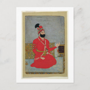Portrait of Nadir Shah Afshar of Persia (1688-1747 Postcard