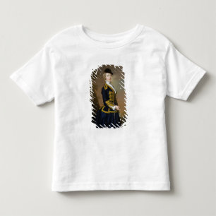 Portrait of Nancy Fortesque wearing a dark blue ri Toddler T-Shirt