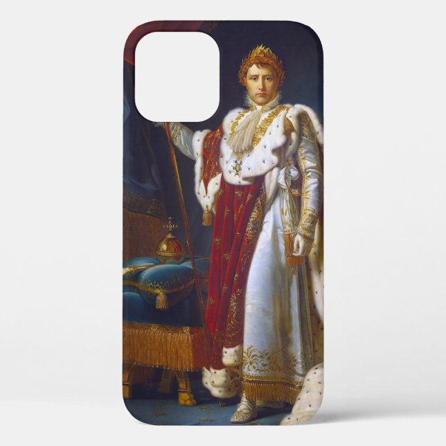 Portrait of Napoleon Bonaparte, Francois Gérard Case-Mate iPhone Case (Back)