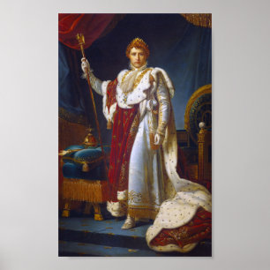 Portrait of Napoleon Bonaparte, Francois Gérard Poster