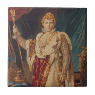 Portrait of Napoleon I   1808-11 Ceramic Tile